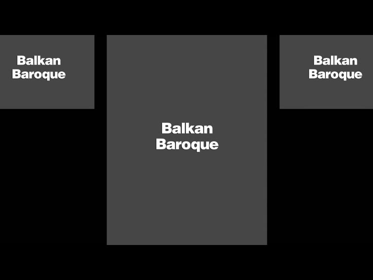 Balkan Baroque (HD)